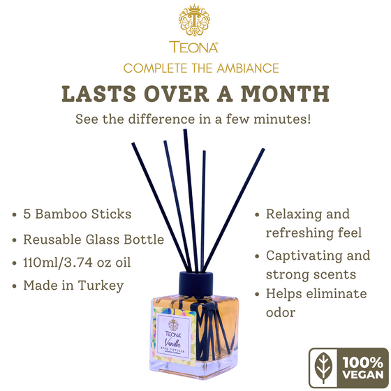 Teona Vanilla Reed Diffuser